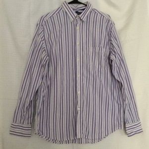 Purple, Blue, and White Aeropostale Button Up